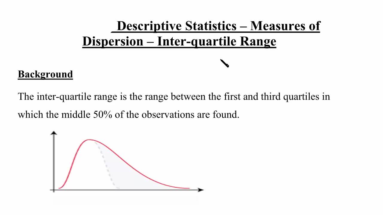 Three Measures of Spread: Range, Interquartile Range, and Standard  Deviation - LabXchange